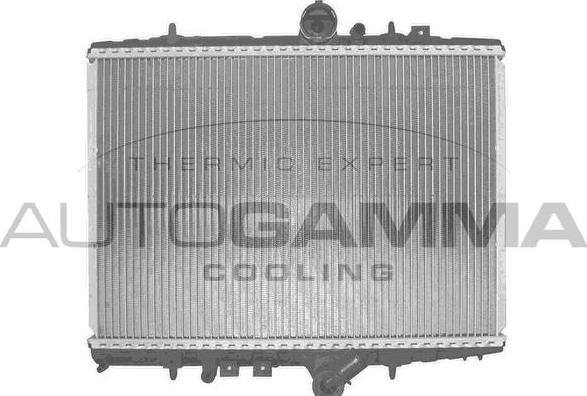 Autogamma 102860 - Радиатор, охлаждение двигателя autosila-amz.com