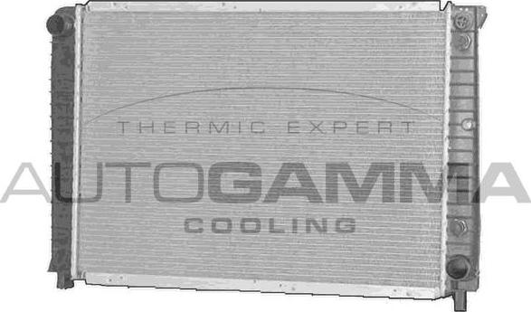 Autogamma 102386 - Радиатор, охлаждение двигателя autosila-amz.com