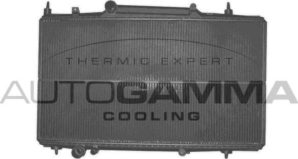 Autogamma 102276 - Радиатор, охлаждение двигателя autosila-amz.com