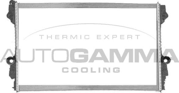 Autogamma 107497 - Радиатор, охлаждение двигателя autosila-amz.com