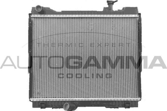 Autogamma 107408 - Радиатор, охлаждение двигателя autosila-amz.com