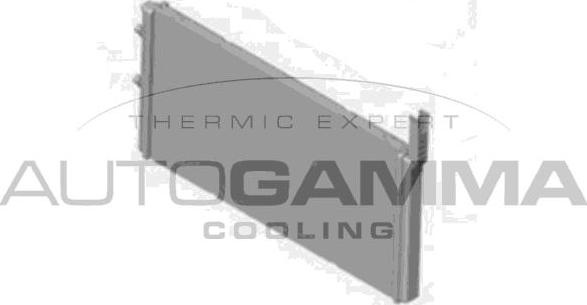 Autogamma 107410 - Радиатор, охлаждение двигателя autosila-amz.com