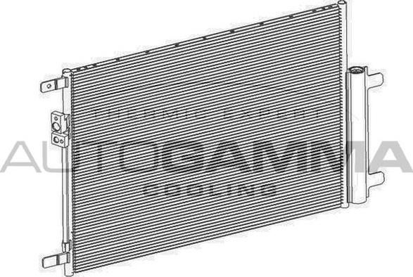 Autogamma 107524 - Конденсатор кондиционера autosila-amz.com