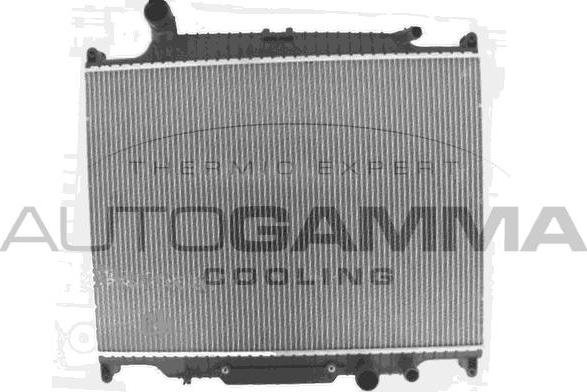 Autogamma 107370 - Радиатор, охлаждение двигателя autosila-amz.com