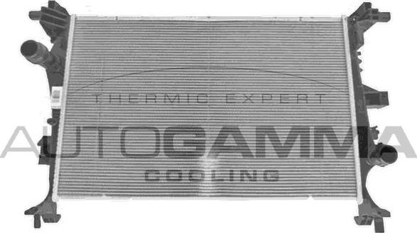 Autogamma 107751 - Радиатор, охлаждение двигателя autosila-amz.com