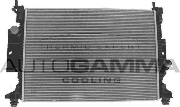 Autogamma 107764 - Радиатор, охлаждение двигателя autosila-amz.com