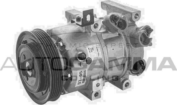 Autogamma 118709 - Компрессор кондиционера autosila-amz.com