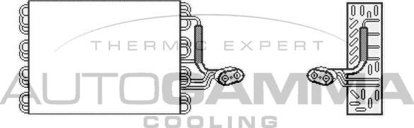 Autogamma 112065 - Испаритель, кондиционер autosila-amz.com