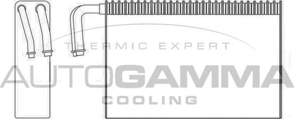 Autogamma 112079 - Испаритель, кондиционер autosila-amz.com