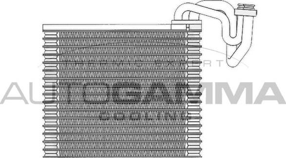 Autogamma 112116 - Испаритель, кондиционер autosila-amz.com