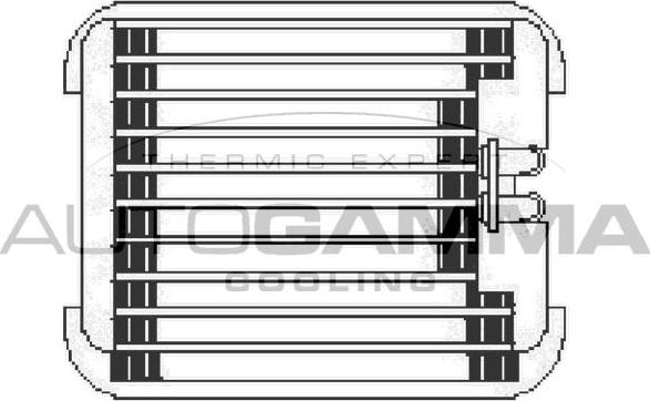 Autogamma 112202 - Испаритель, кондиционер autosila-amz.com