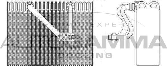 Autogamma 112217 - Испаритель, кондиционер autosila-amz.com