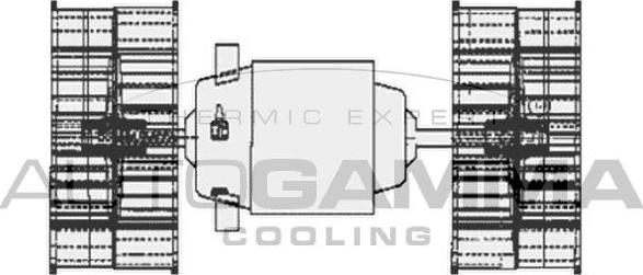 Autogamma GA41001 - Вентилятор салона autosila-amz.com