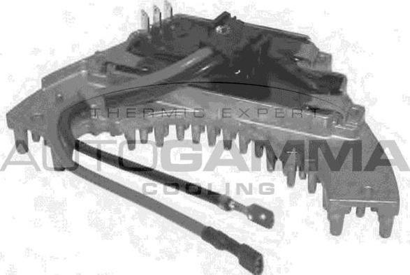 Autogamma GA15242 - Сопротивление, реле, вентилятор салона autosila-amz.com