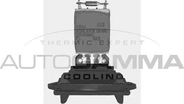 Autogamma GA15273 - Сопротивление, реле, вентилятор салона autosila-amz.com