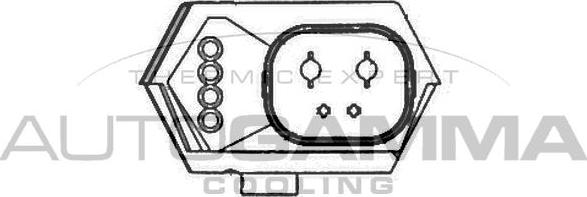 Autogamma GA226000 - Вентилятор, охлаждение двигателя autosila-amz.com