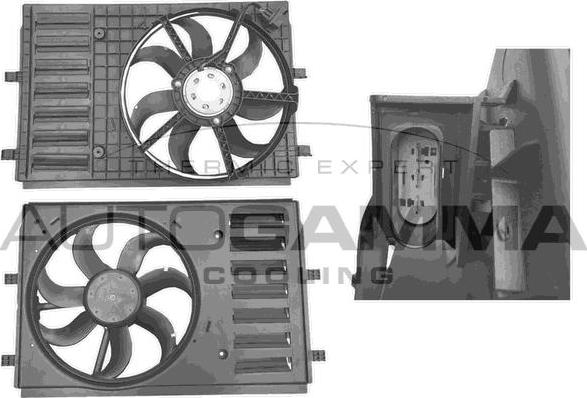 Autogamma GA221022 - Вентилятор, охлаждение двигателя autosila-amz.com
