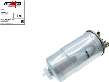 Automega 180010210 - Топливный фильтр autosila-amz.com