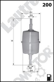 Automotor France LATE01 - Топливный фильтр autosila-amz.com