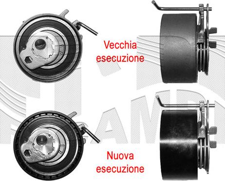 Autoteam A03532 - Натяжной ролик, зубчатый ремень ГРМ autosila-amz.com