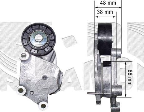 Autoteam A07736 - Ролик, поликлиновый ремень autosila-amz.com