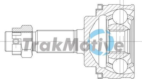 Autoteam G400647 - Шарнирный комплект, ШРУС, приводной вал autosila-amz.com