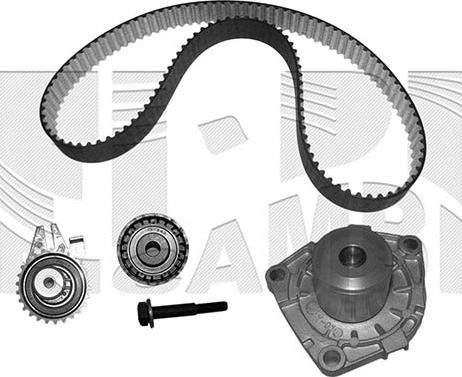 Autoteam KATW1578 - Водяной насос + комплект зубчатого ремня ГРМ autosila-amz.com