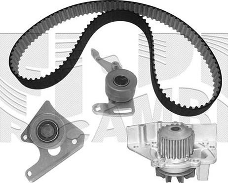 Autoteam KATW1088 - Водяной насос + комплект зубчатого ремня ГРМ autosila-amz.com