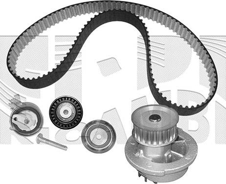 Autoteam KATW1218 - Водяной насос + комплект зубчатого ремня ГРМ autosila-amz.com