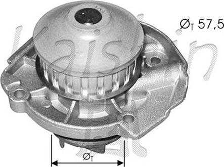 Autoteam WPA404 - Водяной насос autosila-amz.com