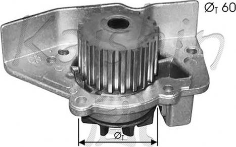 Autoteam WPA356 - Водяной насос autosila-amz.com