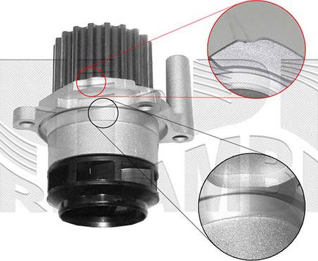 Autoteam WPA382 - Водяной насос autosila-amz.com