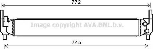 Ava Quality Cooling AI2346 - Радиатор, охлаждение двигателя autosila-amz.com