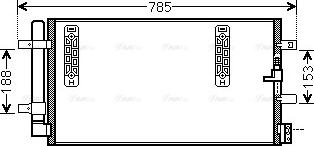 Ava Quality Cooling AIA5297D - Конденсатор кондиционера autosila-amz.com