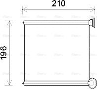 Ava Quality Cooling AIA6385 - Теплообменник, отопление салона autosila-amz.com