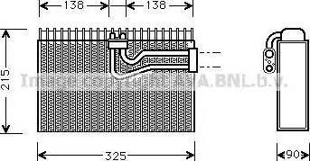 Ava Quality Cooling AI V010 - Испаритель, кондиционер autosila-amz.com