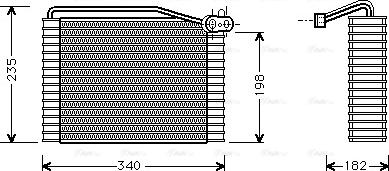 Ava Quality Cooling AI V149 - Испаритель, кондиционер autosila-amz.com