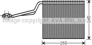 Ava Quality Cooling AIV322 - Испаритель, кондиционер autosila-amz.com