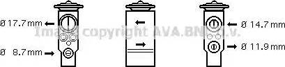 Ava Quality Cooling AL 1105 - Расширительный клапан, кондиционер autosila-amz.com