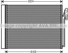 Ava Quality Cooling AU5211 - Конденсатор кондиционера autosila-amz.com