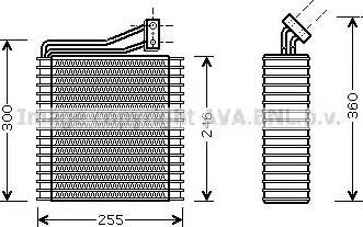 Ava Quality Cooling CR V040 - Испаритель, кондиционер autosila-amz.com