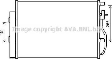 Ava Quality Cooling CT5048 - Конденсатор кондиционера autosila-amz.com