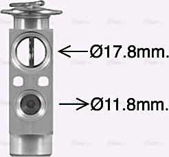 Ava Quality Cooling DF1095 - Клапан расширительный autosila-amz.com