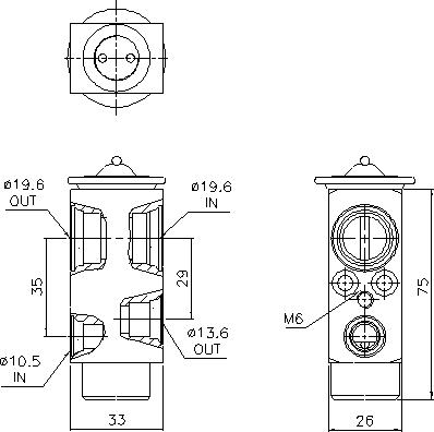 Ava Quality Cooling DF1110 - Расширительный клапан, кондиционер autosila-amz.com