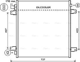 Ava Quality Cooling DN5402 - Конденсатор кондиционера autosila-amz.com