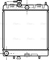 Ava Quality Cooling DN 2130 - Радиатор, охлаждение двигателя autosila-amz.com