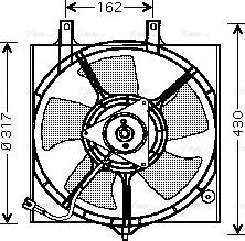 Ava Quality Cooling DN 7510 - Вентилятор, охлаждение двигателя autosila-amz.com