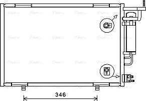 Ava Quality Cooling FD5583D - Конденсатор кондиционера autosila-amz.com