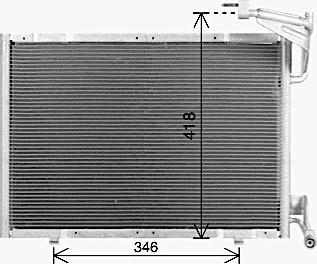 Ava Quality Cooling FD5695 - Конденсатор кондиционера autosila-amz.com