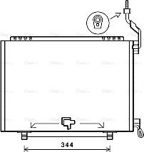 Ava Quality Cooling FD5610 - Конденсатор кондиционера autosila-amz.com